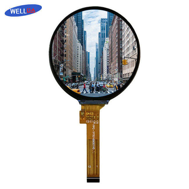 Durable Round LCD Display Round LCD Screen High Resolution 1.6 Inch